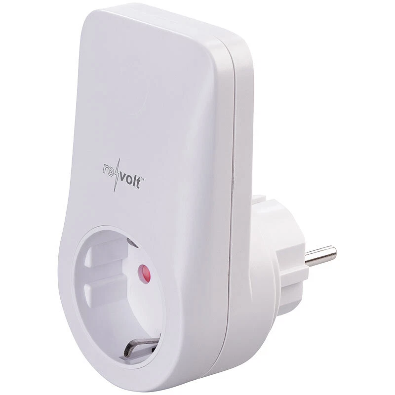 revolt Funk-Energiekosten-Messer, bis zu 6 Steckdosen, externes Display - Bild 3 von 4