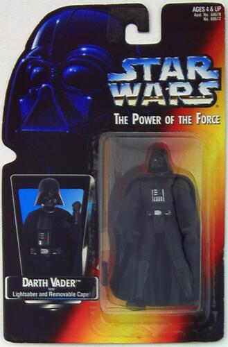 KENNER Red (Orange) Card DARTH VADER (Long Saber) 3.5 Inches - Picture 1 of 1