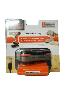 Gopak black decker аккумулятор