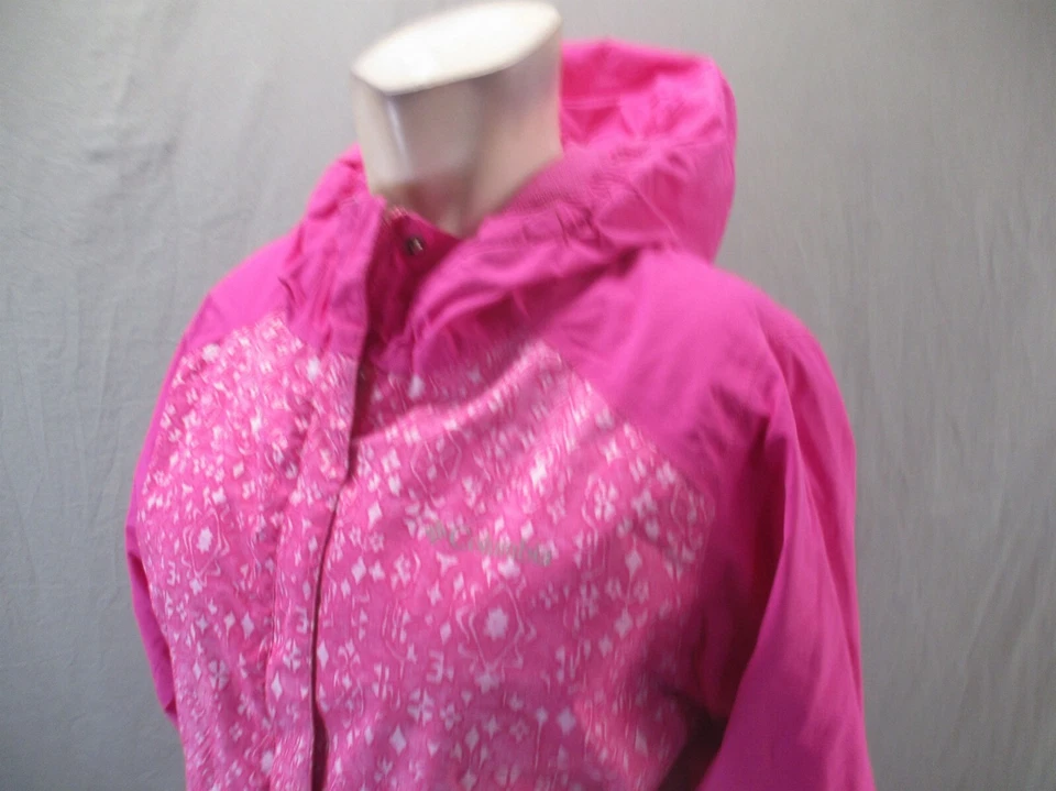 Columbia Talla XL (18-20) Niñas Rosa Cremallera Completa Polvo Falda Snowboard Chaqueta 467 Foto 4 de 4
