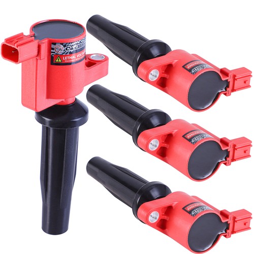 4X Ignition Coil & Iridium Spark Plug Pack For Ford Focus Escape Transit DG507 - Picture 13 of 16