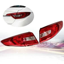 Tail Lights Rear Back Lamps 1 Pair Set for Hyundai Sonata 2015 2016 2017 LH + RH