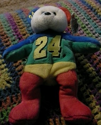 Jeff Gordon #24 NASCAR 1999 Team Speed Bears Plush Bear 
