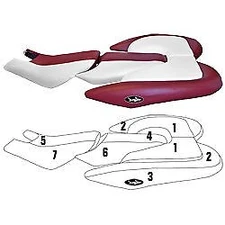 Custom Seat Cover for SeaDoo LRV 2000 2001 2002 2003 BlackTip Jetsports