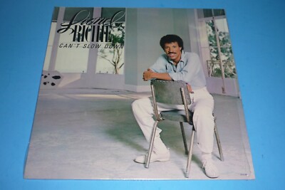LIONEL RICHIE - ''CAN'T SLOW DOWN'' - RECORD ALBUM LP - MOTOWN - SHRINK - EX 