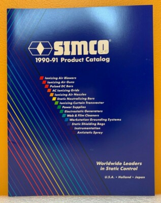 Simco Company, Inc. 1990-91 Product Catalog.