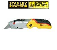 Stanley Klappmesser Fatmax L.140Mm Einziehbare Klinge + 3 Ersatzklingen