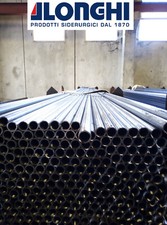 TUBO FERRO ACCIAIO TONDO 14X1,5 mm. BARRA PROFILO 16 PEZZI da 3 METRI