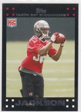 Tanard Jackson Buccaneers Corner Back 2007 Topps 