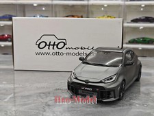OTTO 1:18 Toyota YARIS GR Limited Resin Model Car Diecast Birthday Gifts Silver