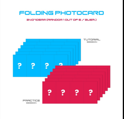Xdinary Heroes] Hello, world! / Practice Ver. / Folding Photocard