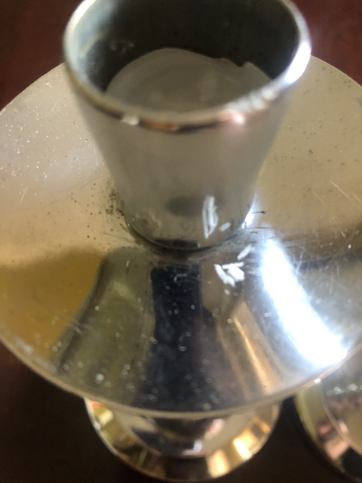 Vintage Art Deco Chrome Barley Twist Candlesticks eBay