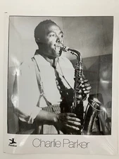 Charlie Parker Prestige Records Publicity Photo Bebop Jazz 8 X 10
