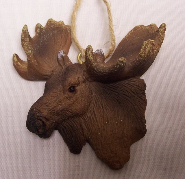 Moose Head Christmas Tree Ornament (C3) eBay