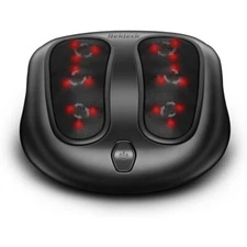 Shiatsu Foot Massager with Heat, Deep Kneading for Plantar Fasciitis Pain Relief