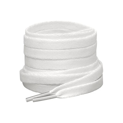 FLAT Athletic 3/8'' Wide Sneaker SHOE LACES 24 27 30 36 40 45 54 63 Inch