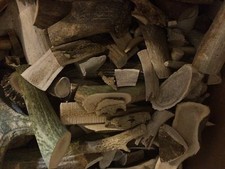 NOT DOG CHEWS-1 Lb Elk/Deer Antler Scraps-taxidermy-crafts-Animal Feed