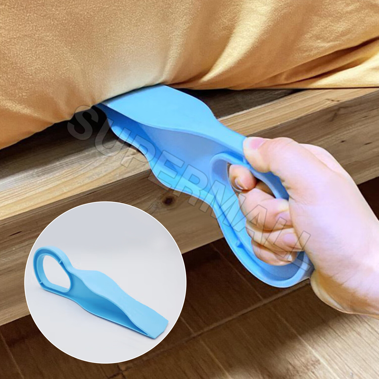 2x Ergonomic Mattress Wedge Elevator Bed Making Mattress Lifter Lifting