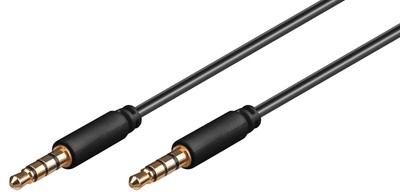 4-poliges Audiokabel; AVK 182-0300 mini (3,5 M>3, 5M) 3,0m bla
