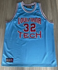 RARE ORIGINAL HARDWOOD LEGENDS LOUISIANA TECH KARL MALONE JERSEY SZ 3XL MAILMAN!