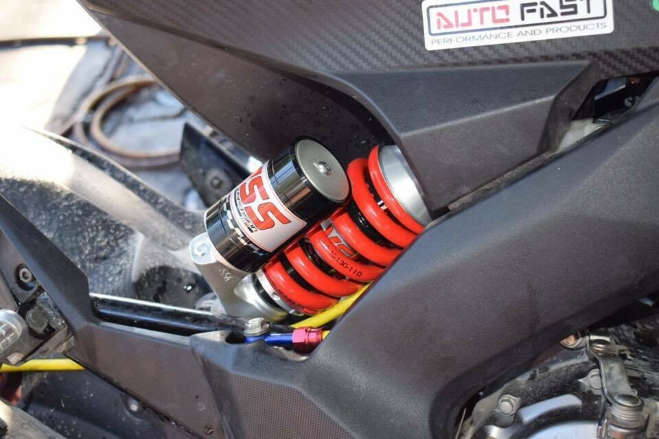 2017-2021 kawasaki z125 pro yss rear gas shock suspension 2017-2021 kawasaki z125 pro yss rear gas shock suspension