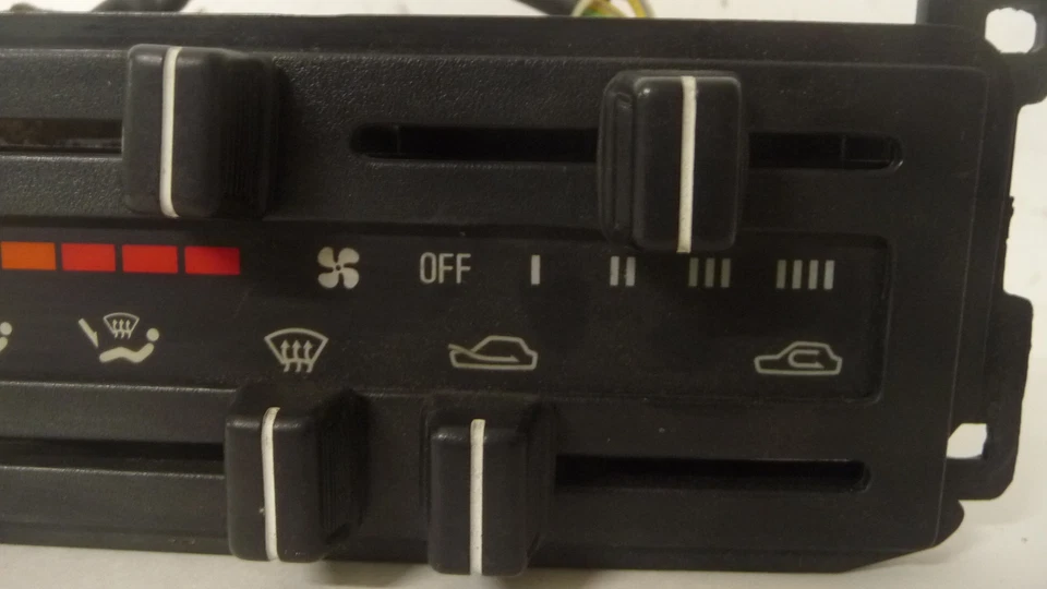 A288A-5 GARANTIA FABRICANTE DE EQUIPAMENTO ORIGINAL 1990 HYUNDAI SONATA A/C CONTROLE DE TEMPERATURA CLIMA TÉRMICO - Imagem 4 de 4