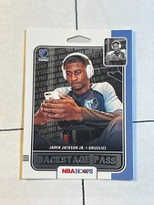 Jaren Jackson Jr 2019-20 Panini NBA Hoops Backstage Pass Insert #6 Grizzlies