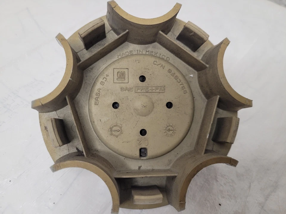 ⭐ Tapa central rueda 9593768 2001 - 2005 Pontiac Aztek Montana Bonneville ⭐ Foto 3 de 4