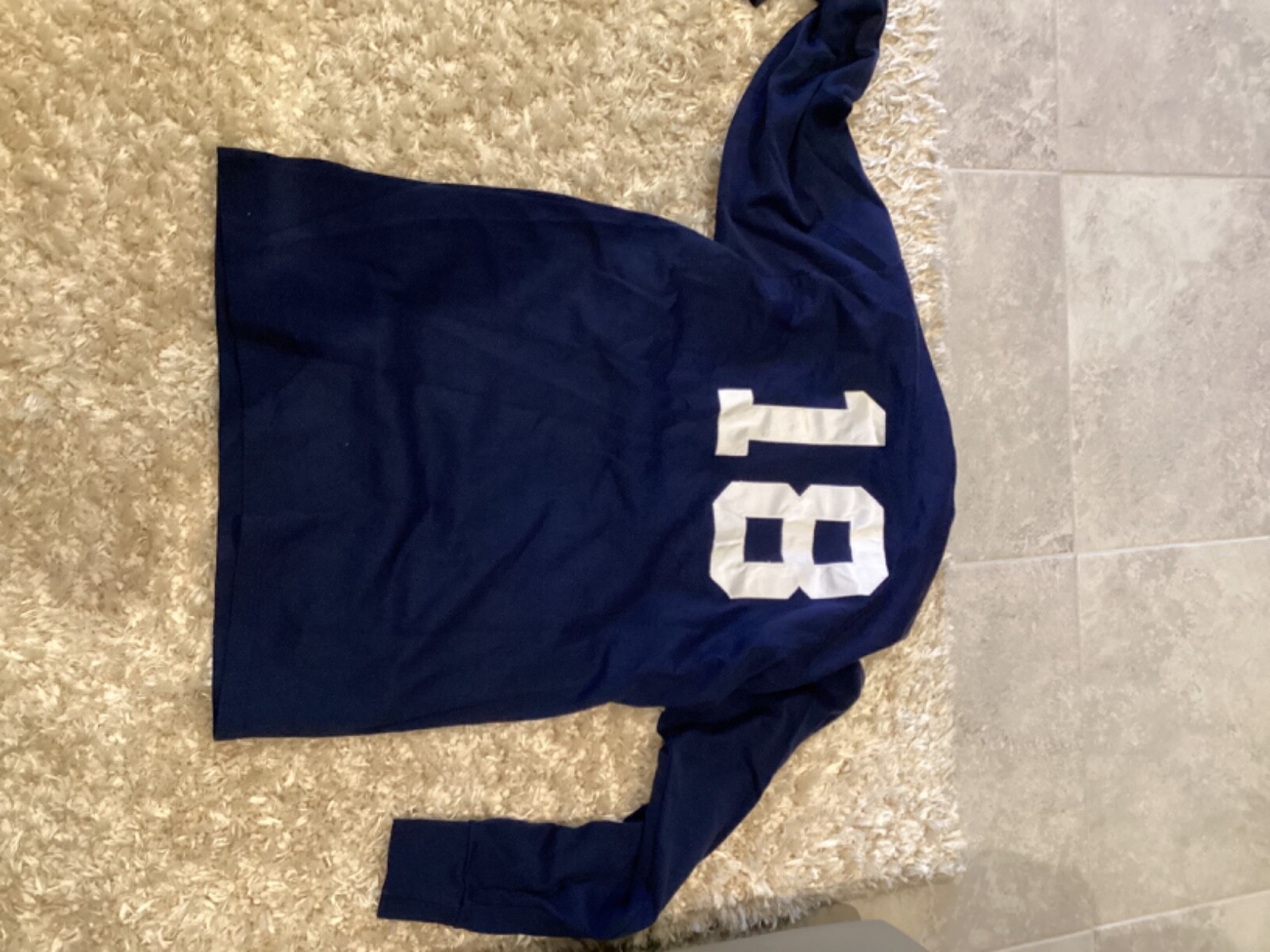 New York Yankees vintage BP jersey. Long sleeves. MLB Russell uniform. eBay