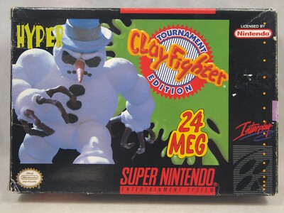 Clay Fighter Tournament Edition (Super Nintendo | SNES) Authentic