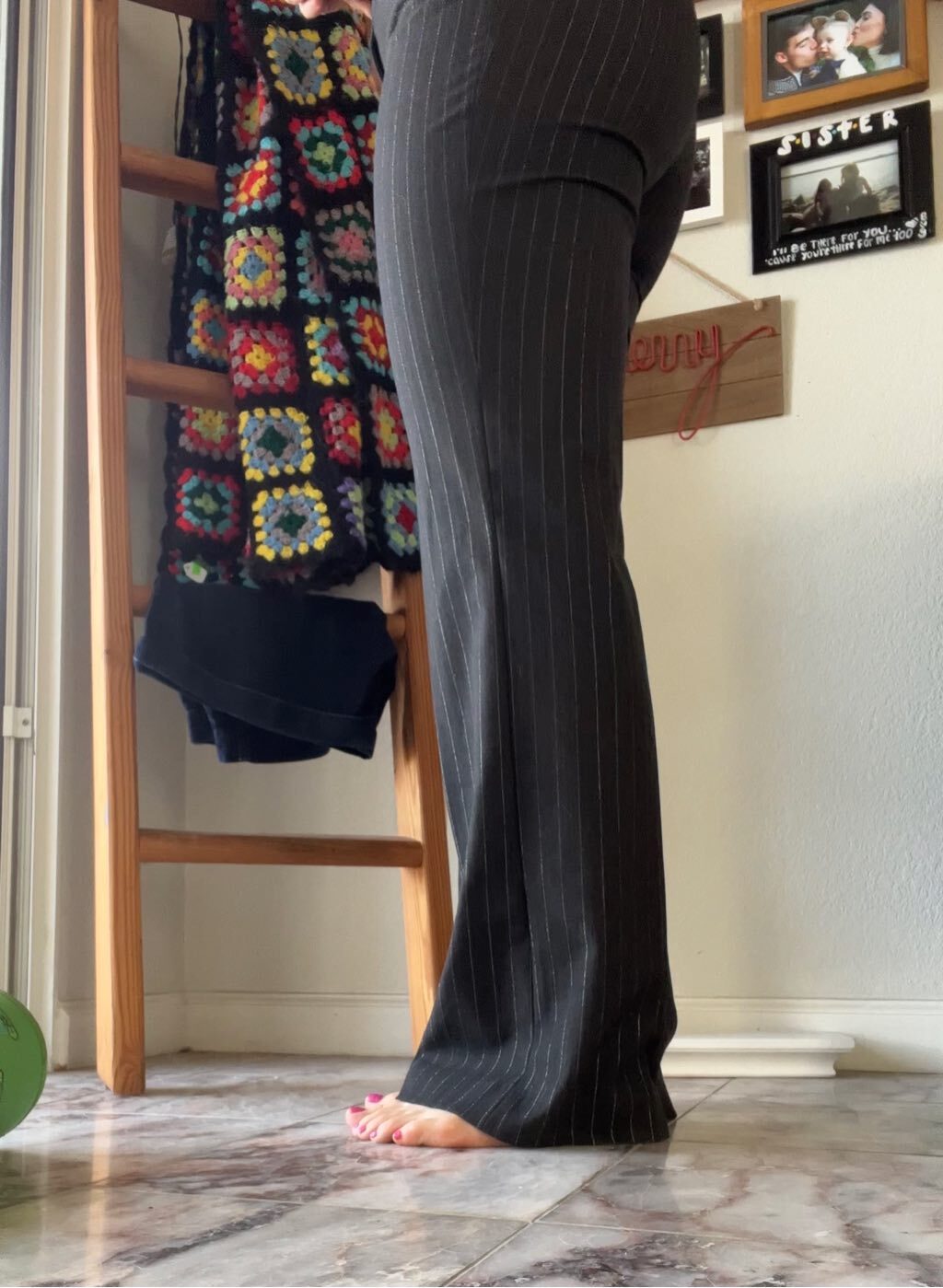 Y2k Express pinstripe suit pant Gem