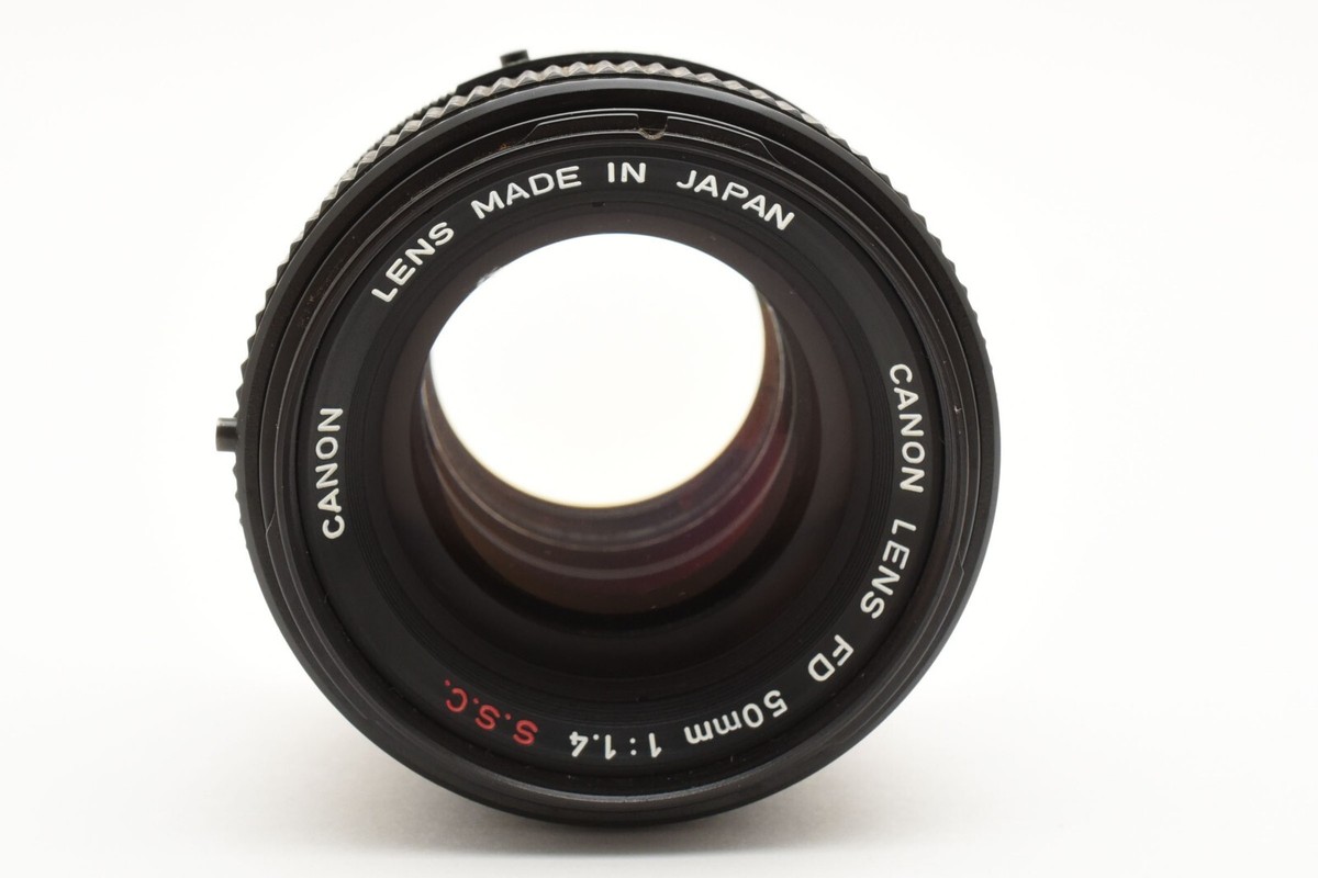 MINT】Canon FD 50mm f1.4 S.S.C. From Japan #1022 | eBay