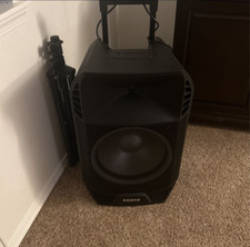 ion black bluetooth karaoke party speaker