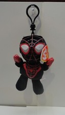 TY Marvel Beanie Baby Clips On 2014 Miles Morales New  Tags