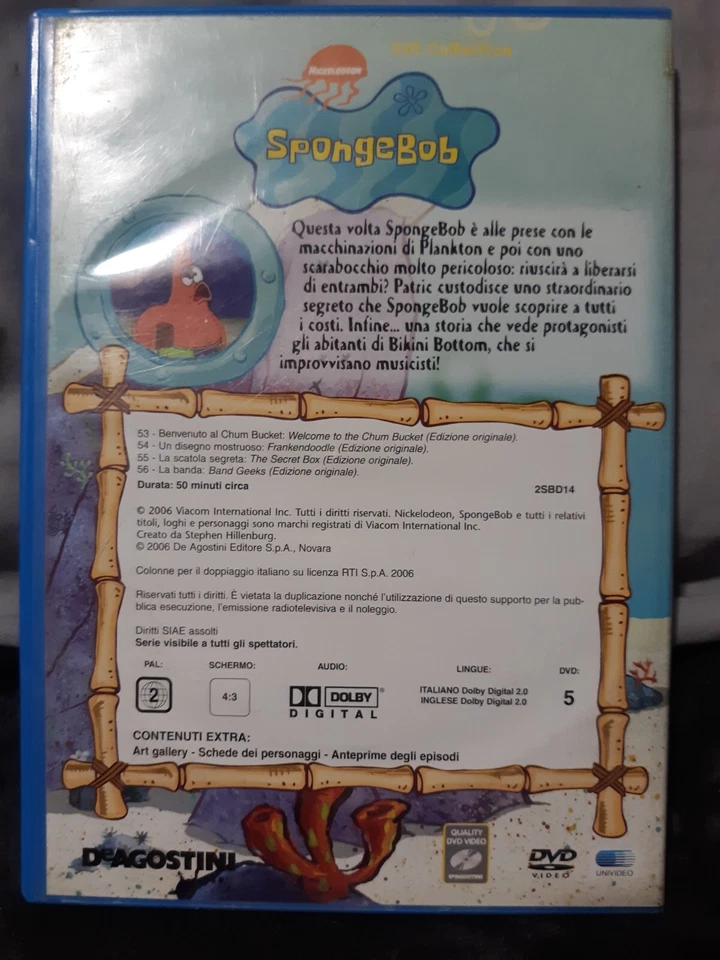 SpongeBob SquarePants - Volume 14 (Italy Import) DVD - Image 2 of 3