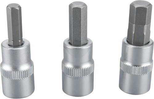 Performance Tool W1336 Brake Caliper Hex Bit Set (1/4, 5/16, 3/8) - Picture 2 of 2