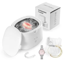 Ultra Sonic Jewelry Cleaner 230ml for Rings Watches Glasses Sparkle Shine