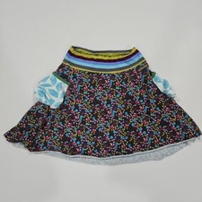 Matilda Jane Fingerpaint Michelle Skirt Girls Paint by Numbers Size 4 Floral
