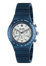 Orologio HIP HOP uomo ALUMINIUM CHRONO, bracciale in policarbonato, CHRONO