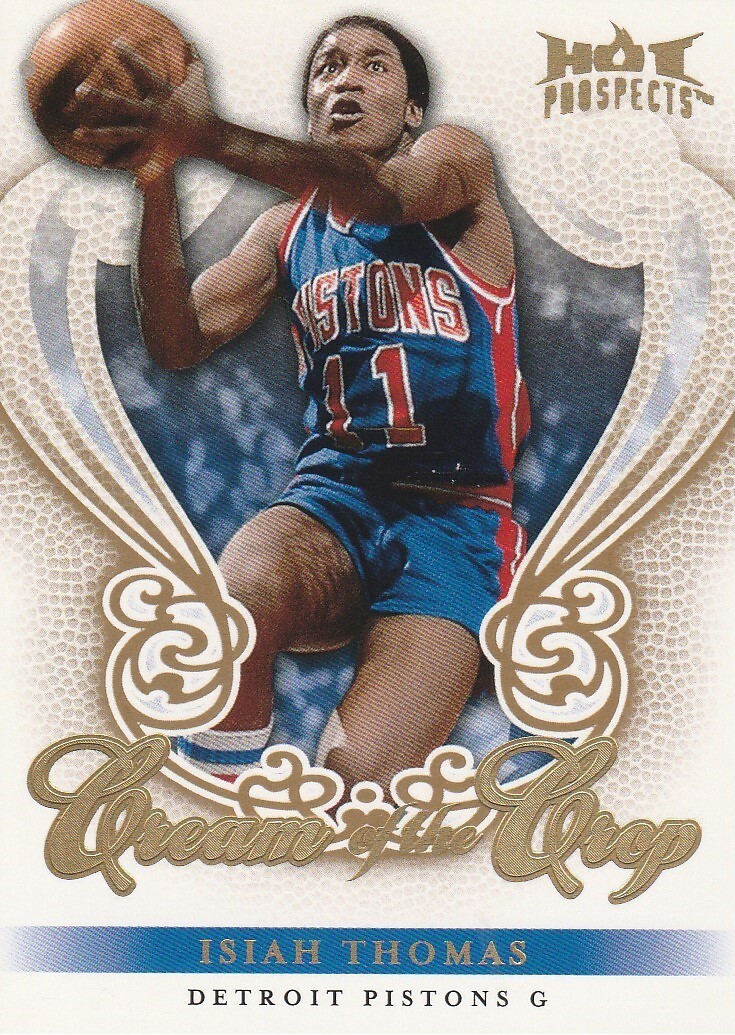 2008-09 Hot Prospects Isiah Thomas CC26 Cream of the Crop Basketball Card