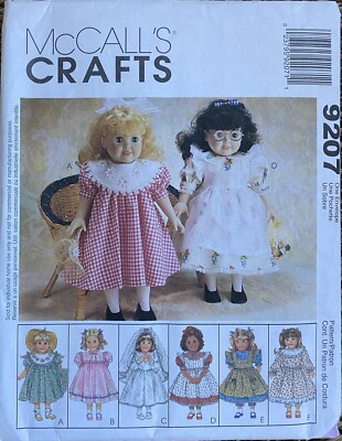 dresses for dolls patterns Dolly Dress 18 Inch Doll Sewing Pattern – Appletotes & Co main image 1