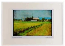 Quebec Rustic 262020 Kamouraska Watercolour Picture Frame