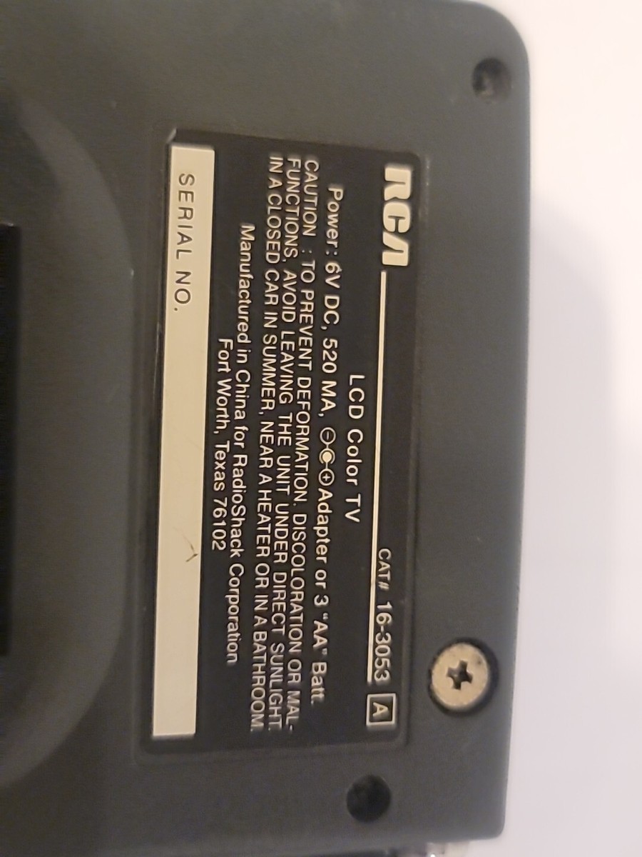 Genuine Vintage RCA (16-3053) 2