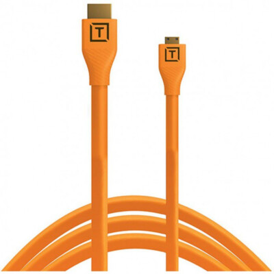 Tether Tools Tether Pro HDMI Micro auf HDMI 2.0 4,6m schwarz | Kabel