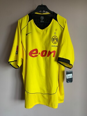 Borussia Dortmund ドルトムント Nike シャツ Lサイズ Borussia Dortmund 2005 Home Football Shirt Nike Vintage Soccer
