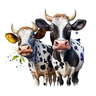 XXXL 40X40 cm car sticker sticker cow sticker