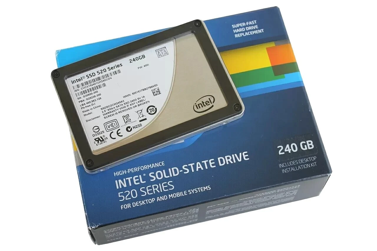 Intel 2.5 in Form Factor Solid State Drives
