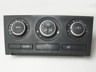 2007 - 2011 Saab 9-3 Ac Heater Temperature Climate Control Switch Automatic