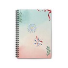 Cuaderno espiral - línea reglada