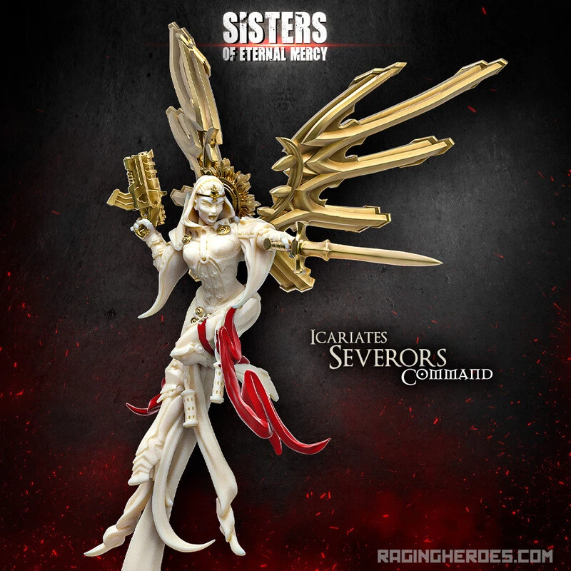 Raging Heroes 00996 Icariates Severors Command [Jet Wings] (Sisters Sci-Fi) - Image 2 of 4